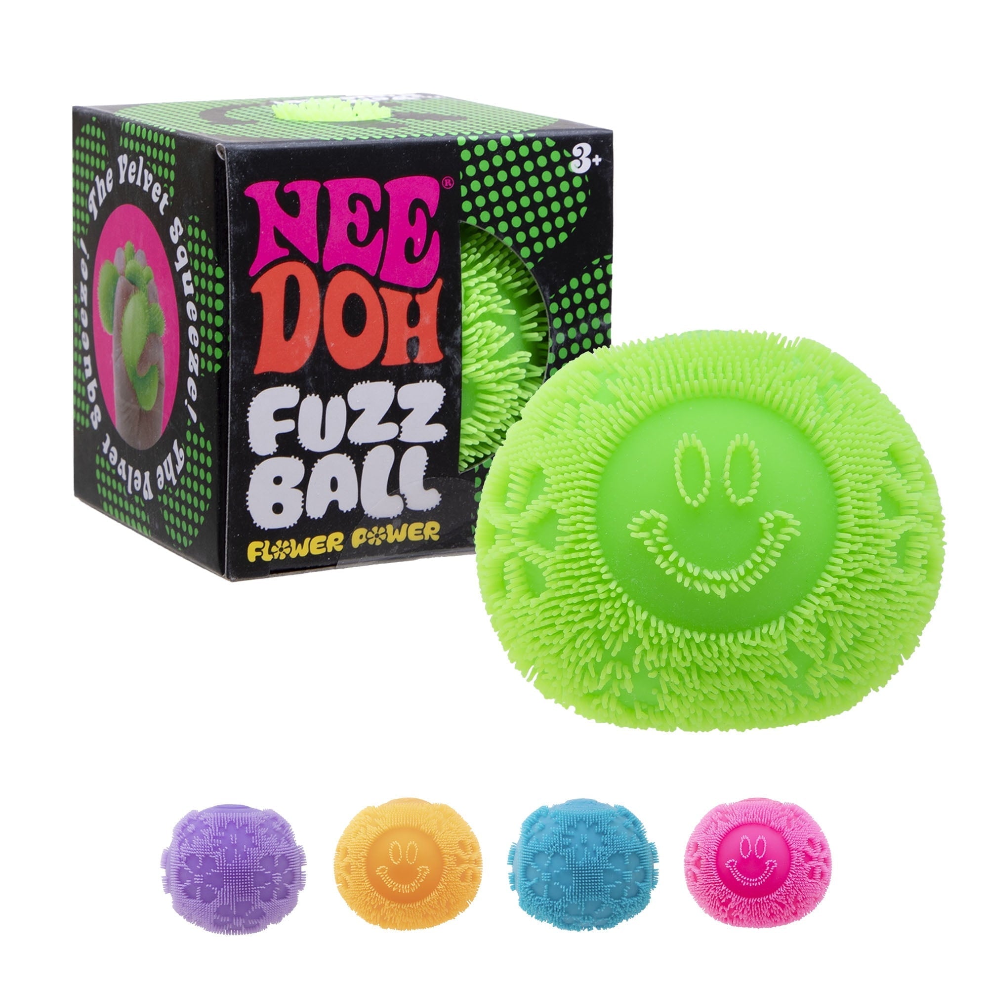 NeeDoh Fuzz Ball Flower Power NeeDoh Fuzz Ball Flower Power
